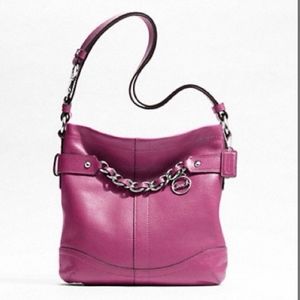 Coach Purse - Pink leather 19722